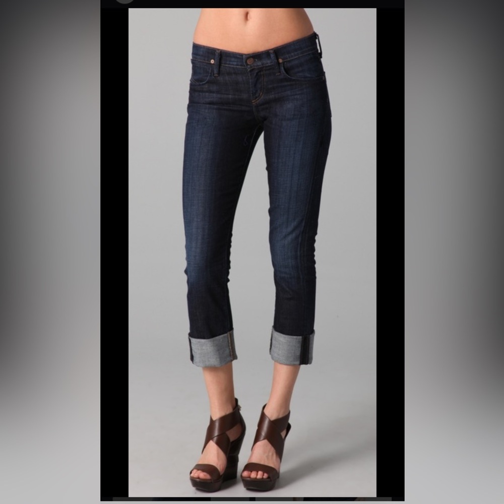 Citizen of Humanity Dani cropped low rise jeans size 25 (2)
